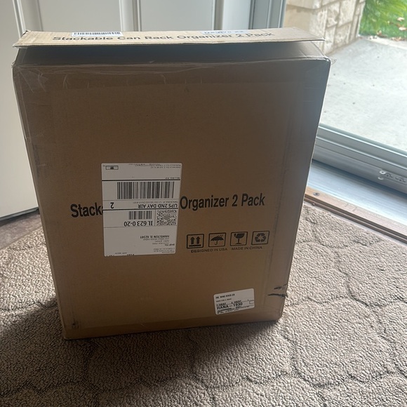 2 Pack,3 Tier Stackable Can Organizer - NEW IN BOX - Picture 6 of 12